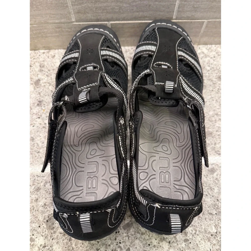 JBU Black/White Wmns NWOT Jambu Water Sandals Size 11M Gorpcore Hiking Summer - Picture 4 of 9